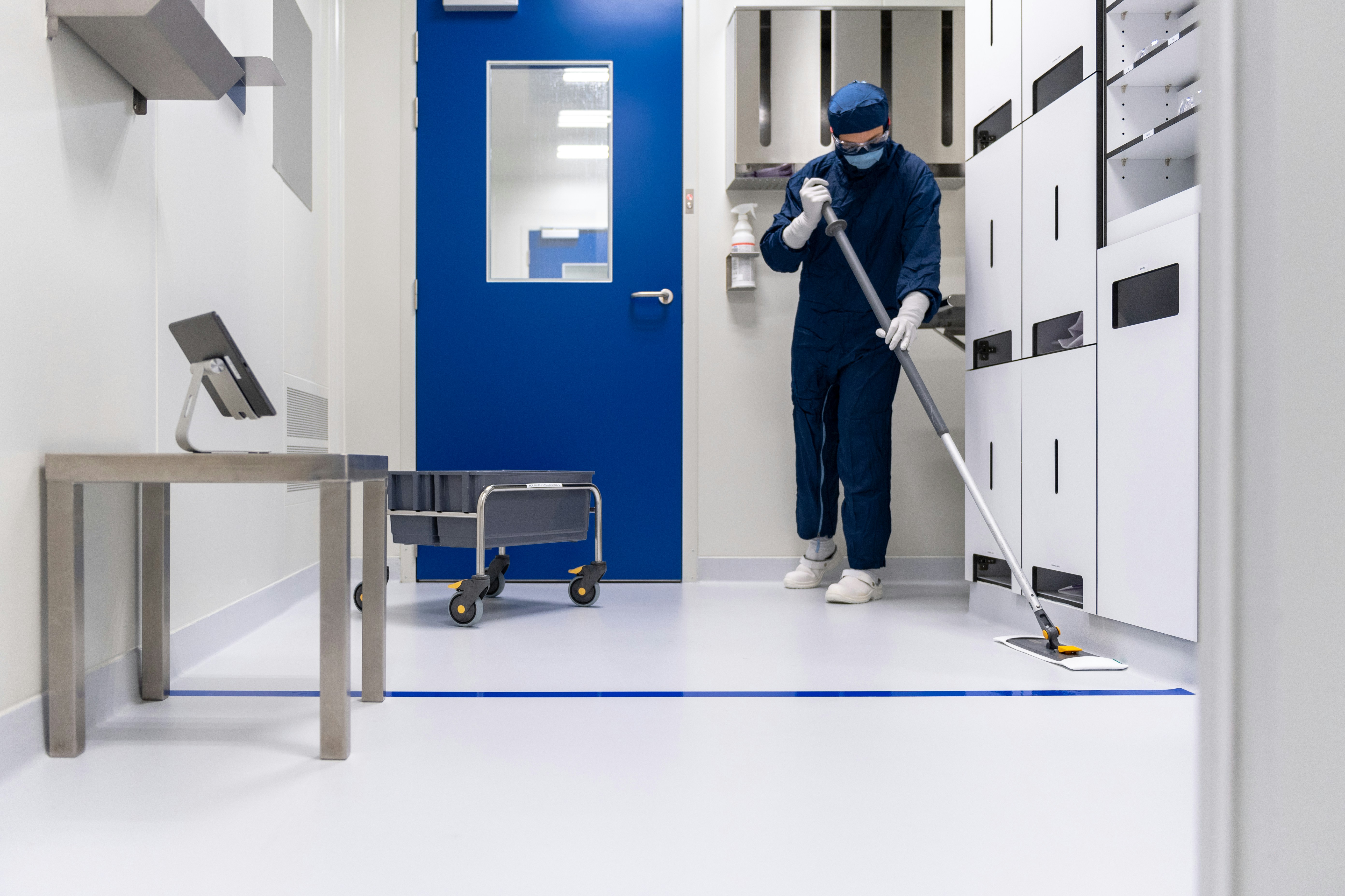Clean clinical and professional space