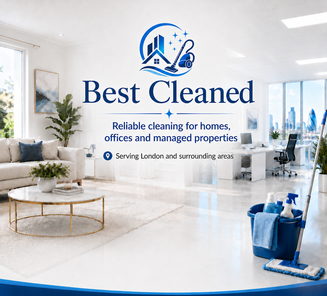Best Cleaned professional cleaning service for homes, offices and managed properties